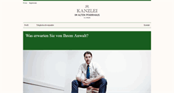 Desktop Screenshot of kanzlei-emmendingen.de